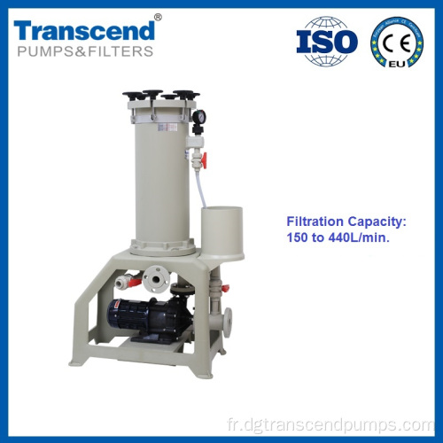 HF 150L / Min. - 600L / min. Filtre chimique